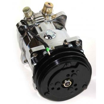 Compressor de Ar-Condicionado Cromado V-belt