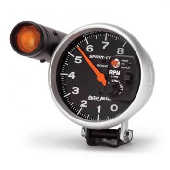 Tacmetro Auto Meter Sport-Comp 8.000 RPM com Shift Light