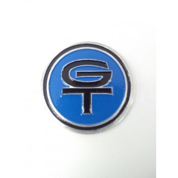 Emblema do volante Ford \x22GT\x22 Azul